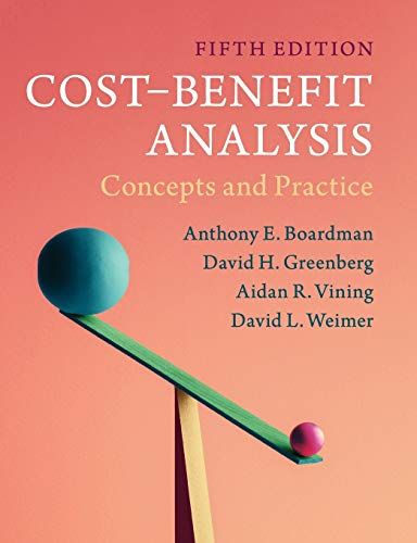 Cost-Benefit Analysis Concepts and Practice Anthony E. Boar