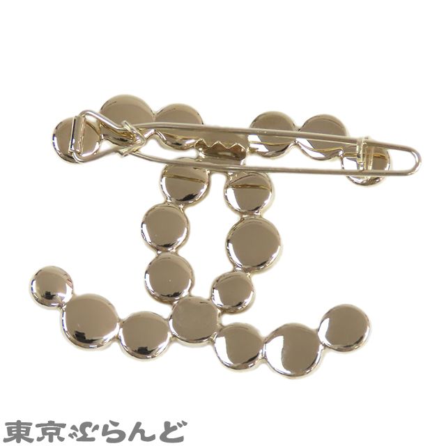 シャネル CHANEL ココマーク バレッタ ゴールド メタル ヘアクリップ B21S GP ヘア レディース 001014002