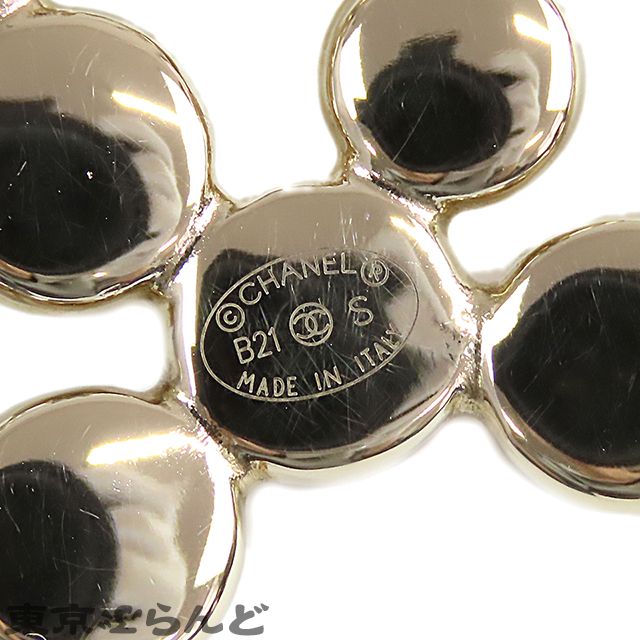 シャネル CHANEL ココマーク バレッタ ゴールド メタル ヘアクリップ B21S GP ヘア レディース 001014002 DECORATOM_COM_BR