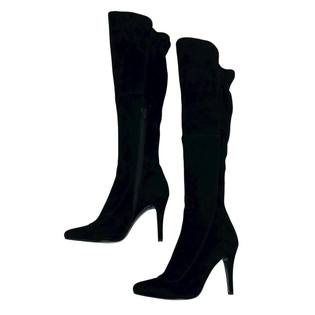 スウェード ラウンドトゥ