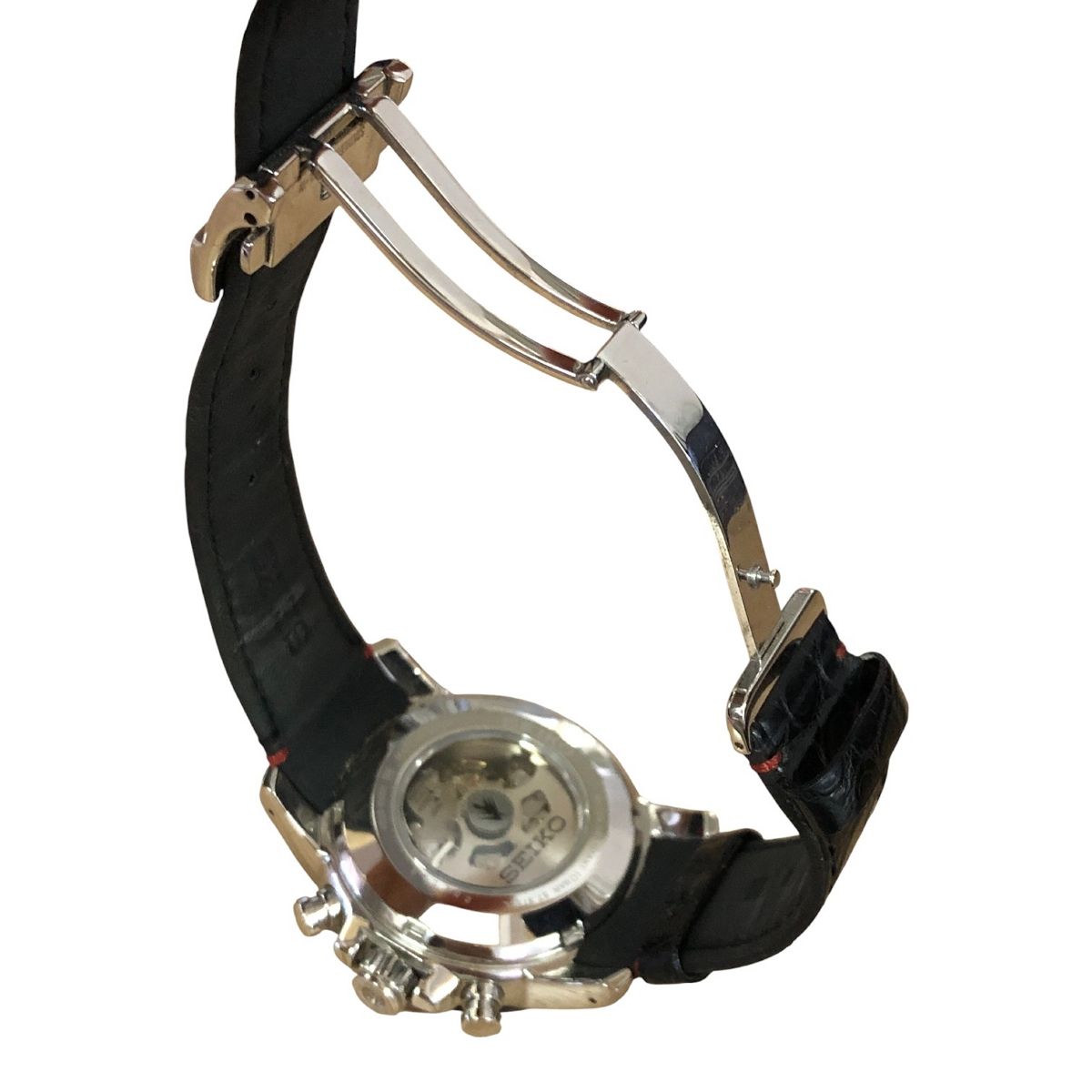 セイコー SEIKO ブライツ フェニックス メカニカル クロノグラフ メンズ 腕時計 SAGH005 程度良好 T10519938 MERCADOAVALIA_COM_BR