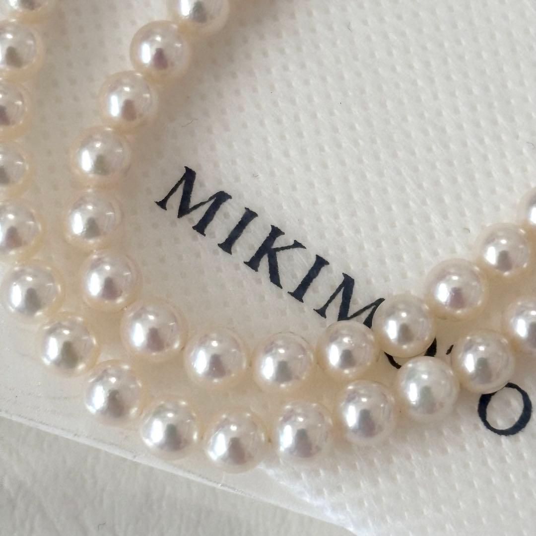 008【ミキモト】K14 パール　約5.0-5.4mm ロング　ネックレス 008【ミキモト】K14 パール 約5.0-5.4mm ロング ネックレス - メルカリ