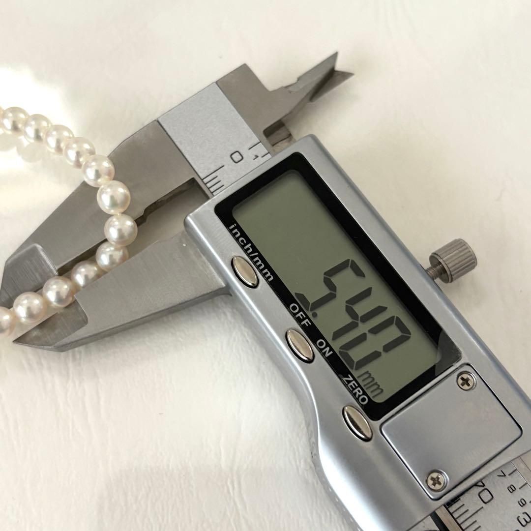 008【ミキモト】K14 パール　約5.0-5.4mm ロング　ネックレス 008【ミキモト】K14 パール 約5.0-5.4mm ロング ネックレス - メルカリ