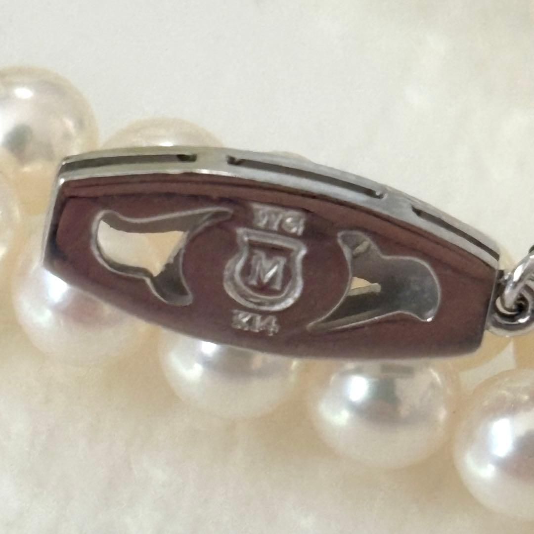 008【ミキモト】K14 パール 約5.0-5.4mm ロング ネックレス - メルカリ