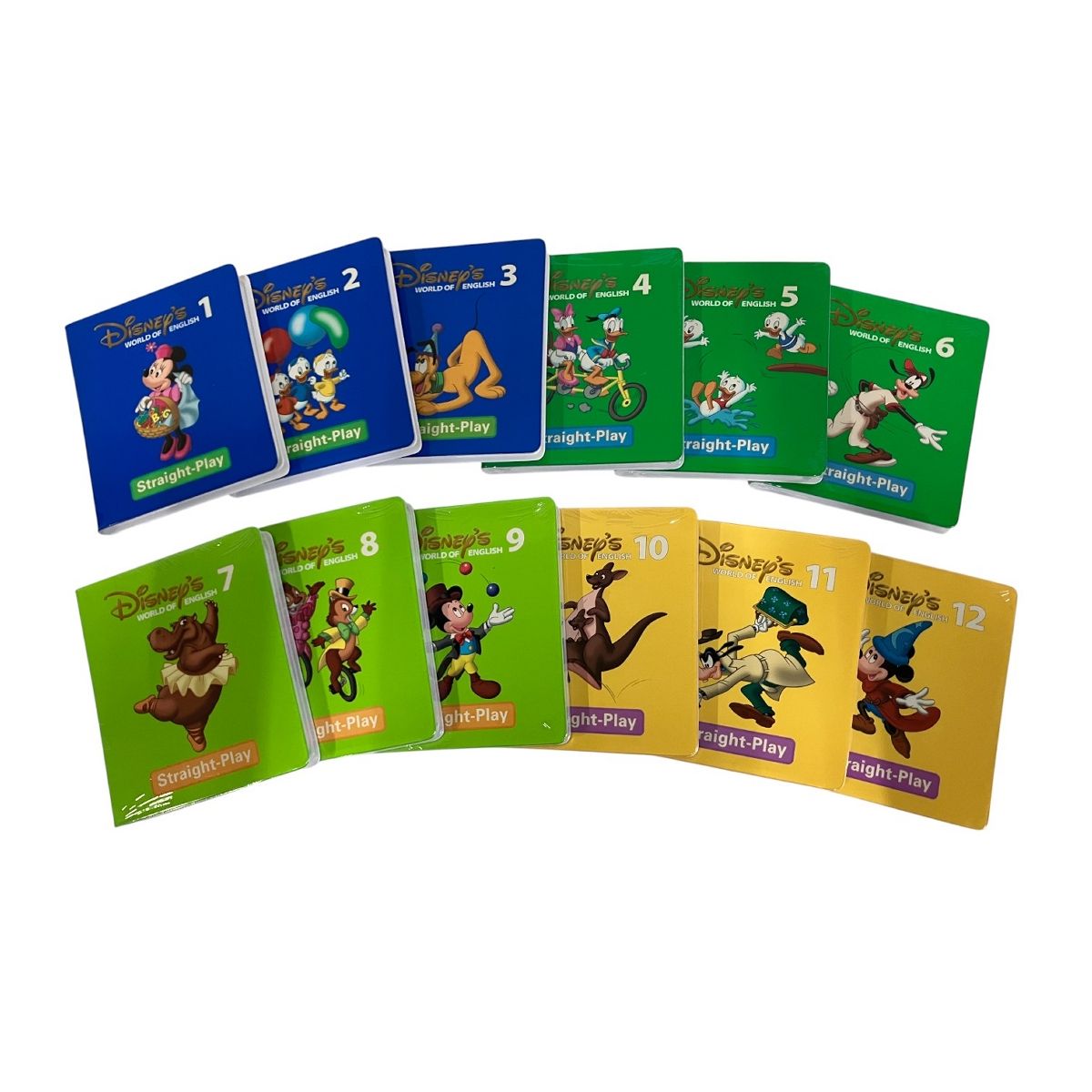 DWE ストレートプレイ ディズニーワールドオブイングリッシュ 2017年頃 英語 教材 B10573797