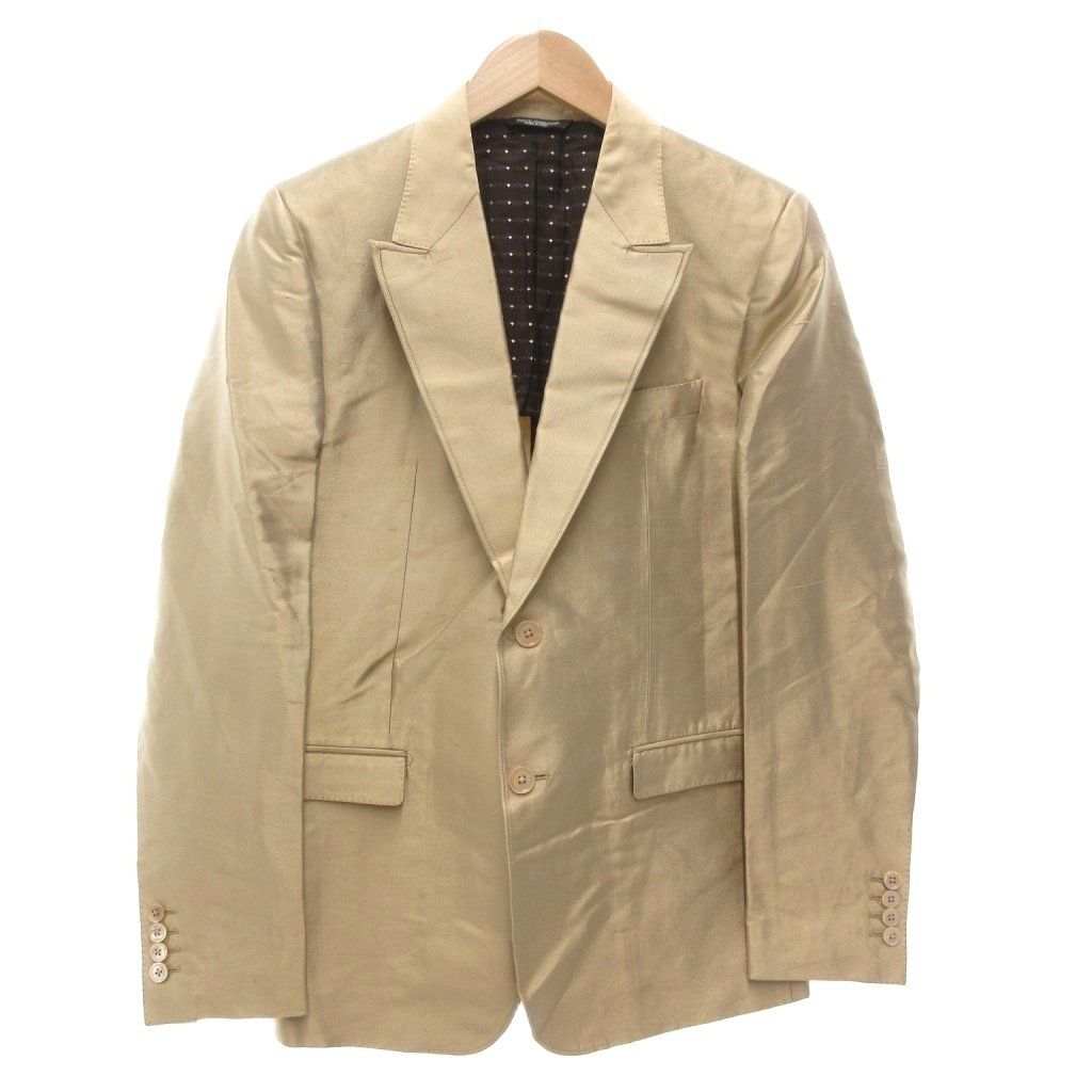 ドルチェ&ガッバーナ テーラードジャケット 46 ドルチェ&ガッバーナ ドルガバ DOLCE&GABBANA タグ付き テーラード