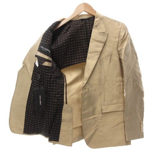 ドルチェ&ガッバーナ ドルガバ DOLCE&GABBANA タグ付き テーラード