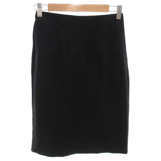 シャネル CHANEL 96P P06355W02290 タイトスカート フォーマル ココマーク ひざ丈 38 黒 ブラック |FF GY19 AA