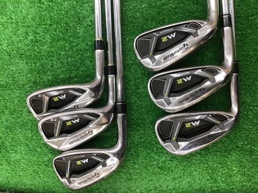 テーラーメイド M2 2017 6S レフティ USA アイアンセット IR RE-AX 88 HL STEEL フレックスS メンズ 男性用 左利き レフティ 左用 Dランク ゴルフクラブ
