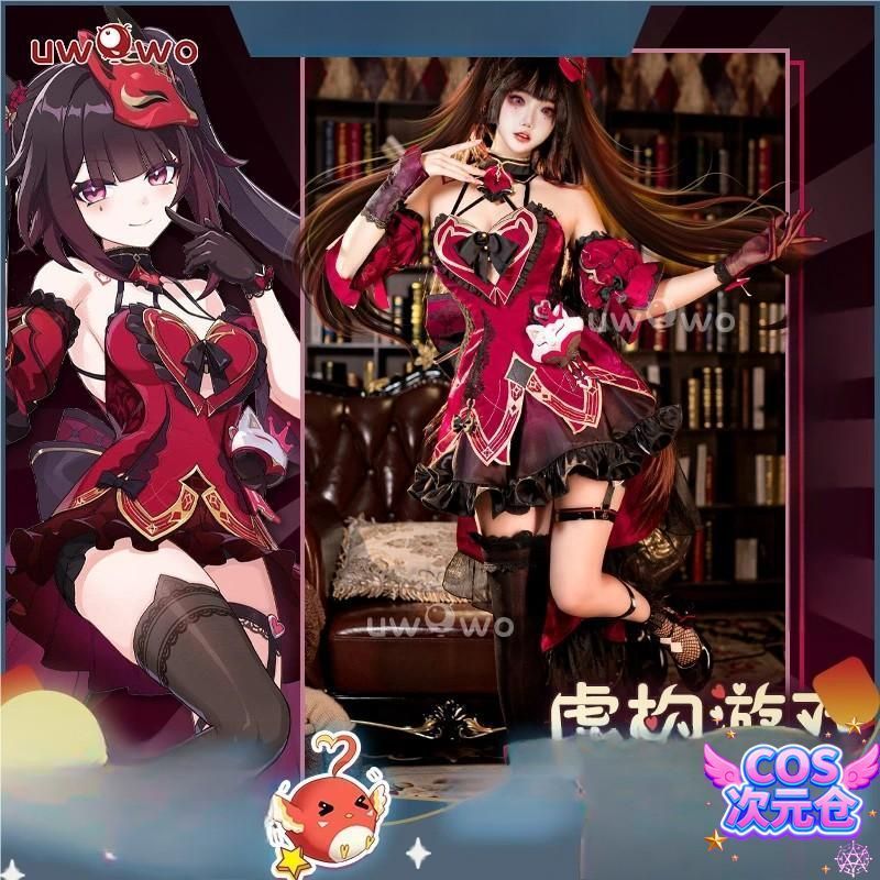 悠窩窩 コスプレ 衣装 崩壊3rd×星穹鉄道 花火 虚構遊戲 ハロウィン 仮装 キャラクター服