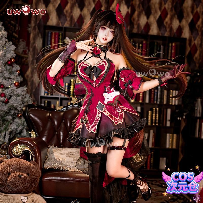 悠窩窩 コスプレ 衣装 崩壊3rd×星穹鉄道 花火 虚構遊戲 ハロウィン 仮装 キャラクター服