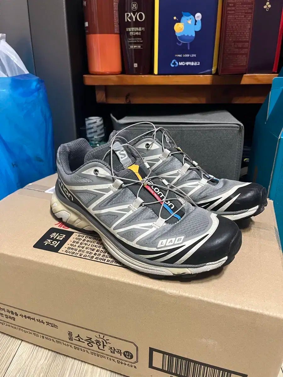 サロモン XT-6 リーカット ファンタム バニラ アイス 255