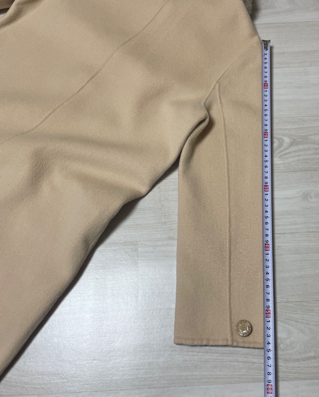 CLATHAS クレイサス ファー付き ロングコート 38 ウール100％ - メルカリ