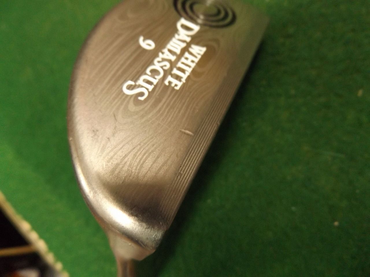 6904 WHITE 9 34インチ カバー無 オデッセイ ホワイトダマスカス パター ゴルフクラブ .987981