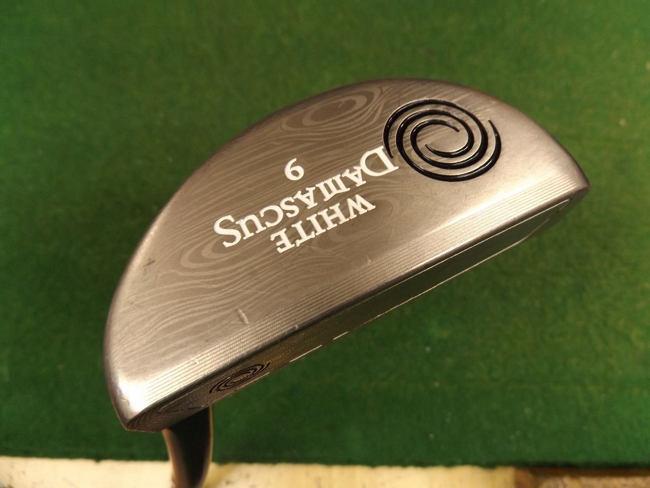 6904 WHITE DAMASCUS 9 34インチ カバー無 オデッセイ ホワイトダマスカス パター ゴルフクラブ .987981