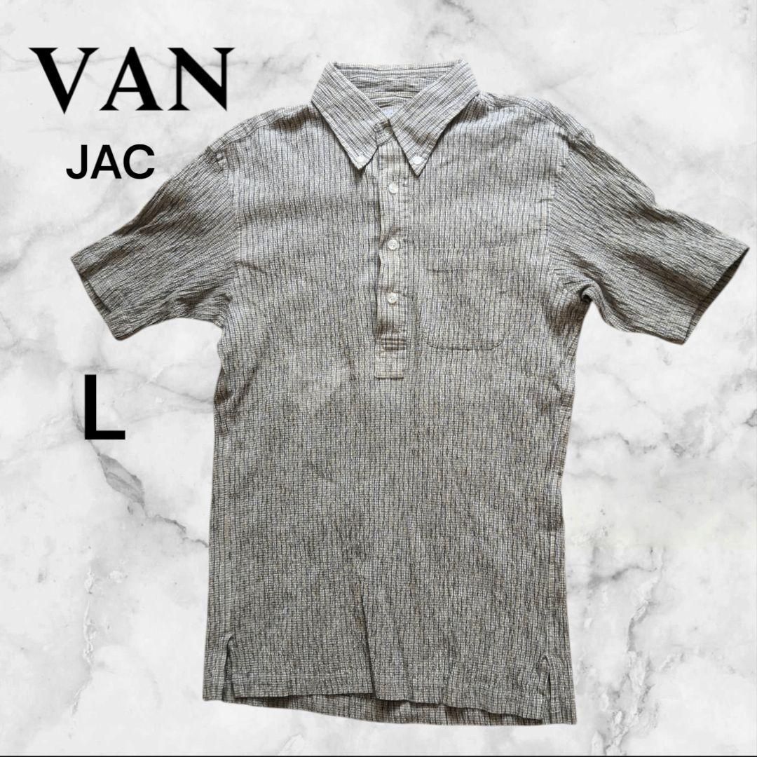 VAN Jacket シャーリング ボタンダウンシャツ メンズL - メルカリ