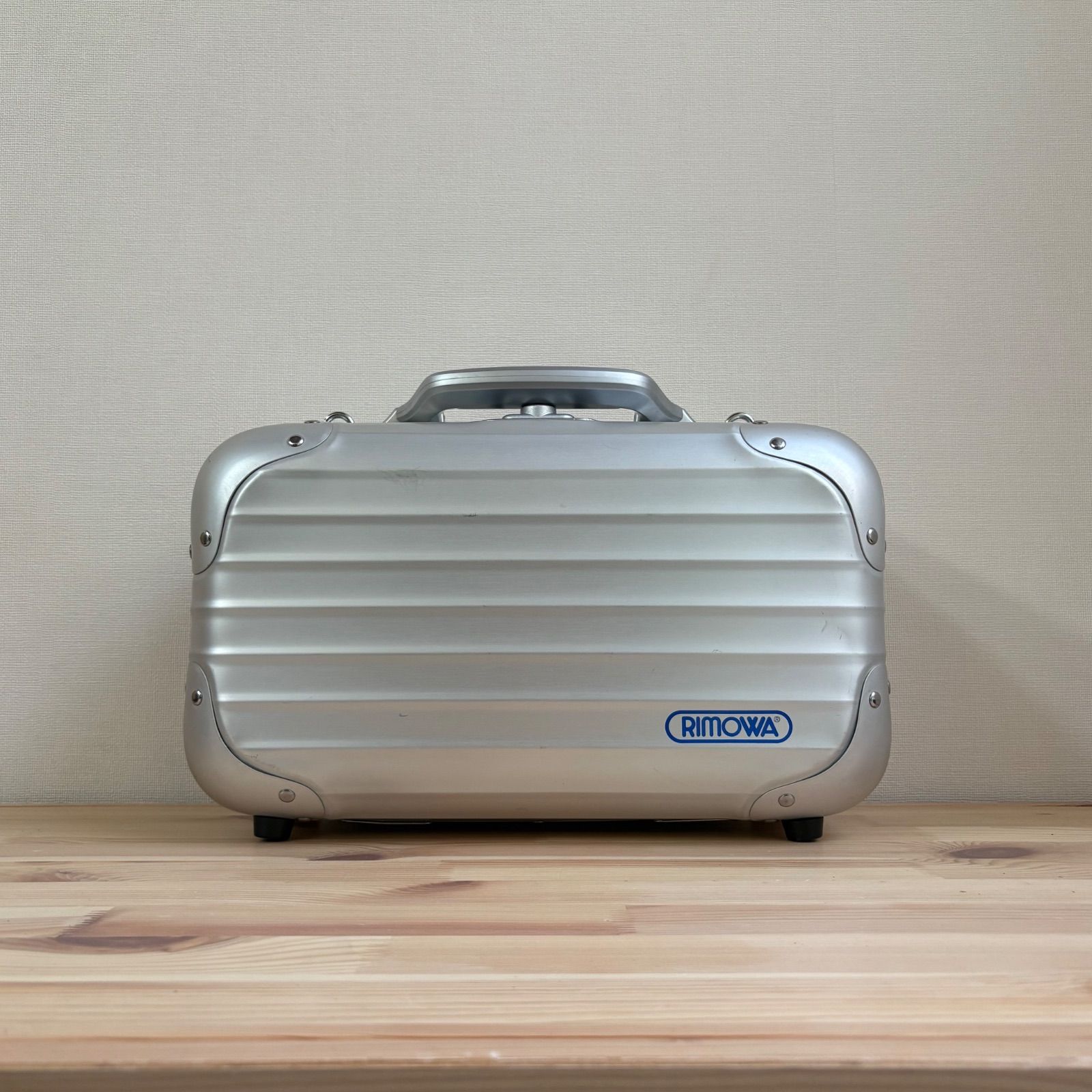 リモワ トパーズ ピッコロ 2way ショルダー ハンド バッグ 青ロゴ