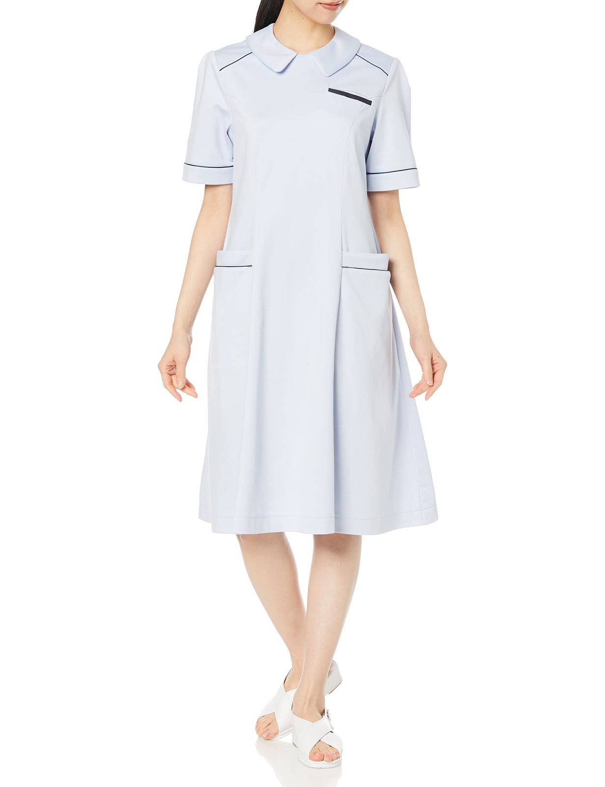オーシーエムディー ナースワンピース OM312 レディース クラシックブルー M