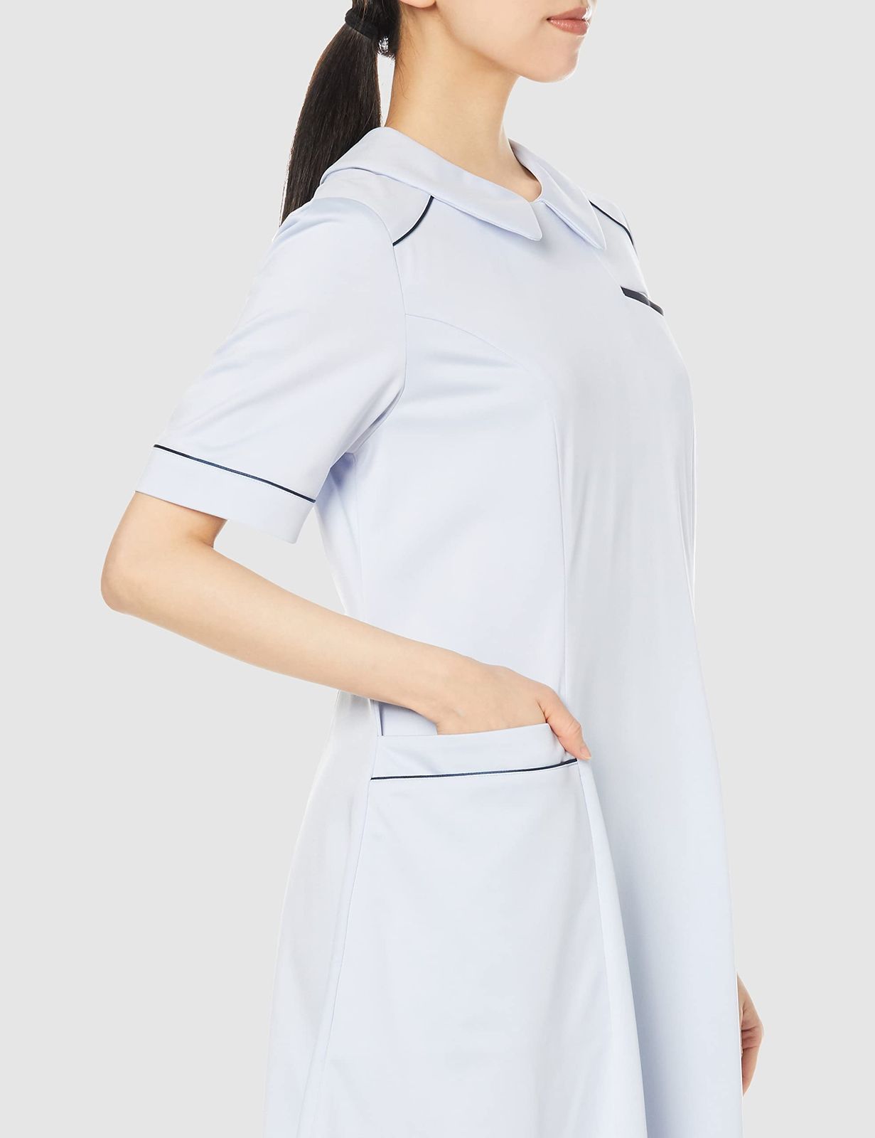 オーシーエムディー ナースワンピース OM 312 レディース クラシックブルー M