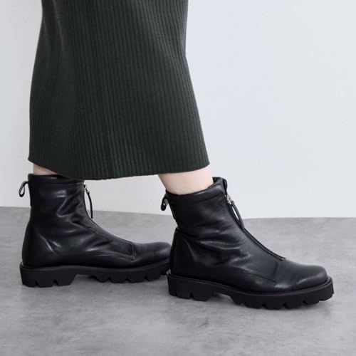 ヒミコ トラックソールフロントジップブーツ