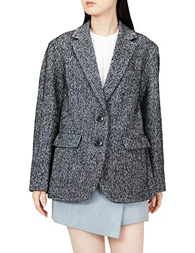 リリーブラウン シャギージャケット LWFJ224050 レディース BLK F