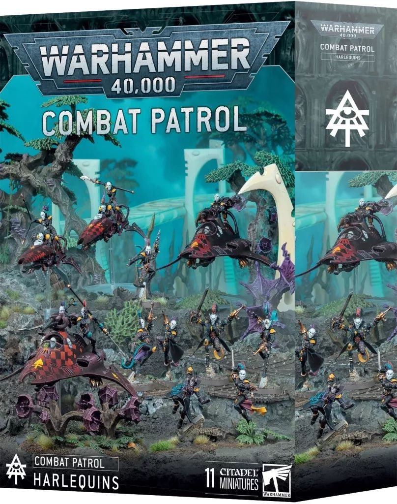 ミニチュアゲーム コンバットパトロール ハーレクィン ウォーハンマー40000 Combat Patrol Harlequins 73-581