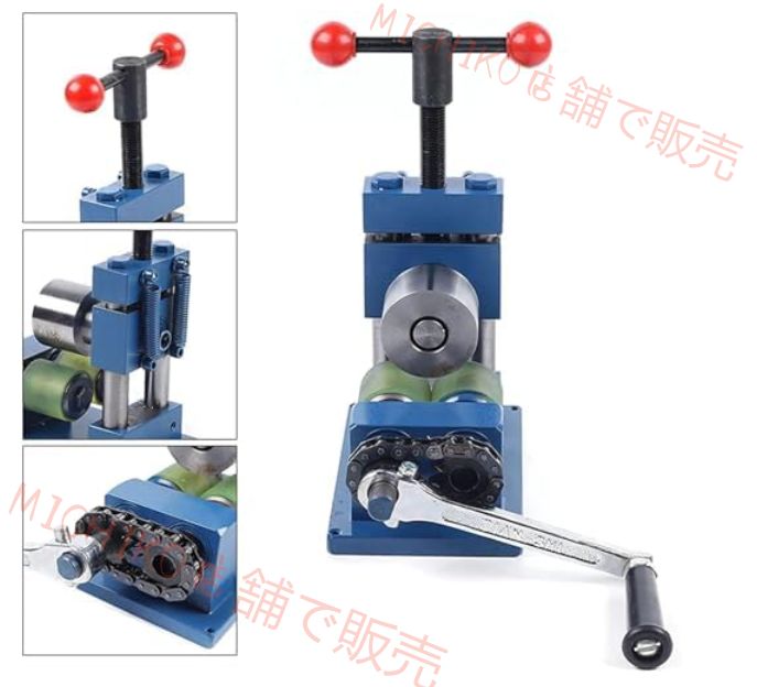 リング曲げツール ハンドクランクベンディングマシン リングベンダーツール リング曲げ工具 メタルベンダー リングベンダーツール 手動ローリングミルマシンジュエリーDIYツール
