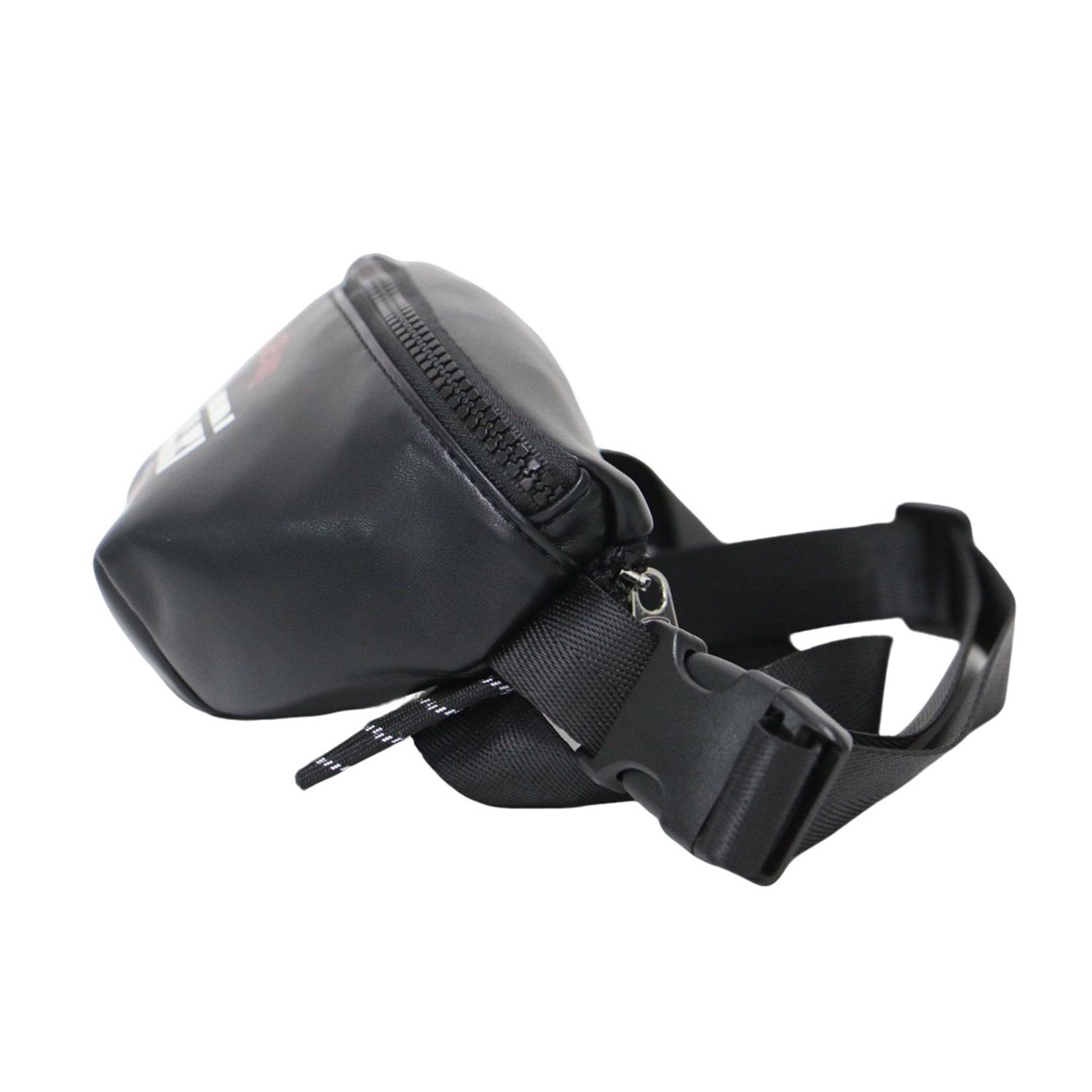 CELERI セルリ バッグ ブラック 黒 24春夏 ウエストポーチ ボディバッグ ロゴ プリント フェイクレザー ブランド カバン レディース