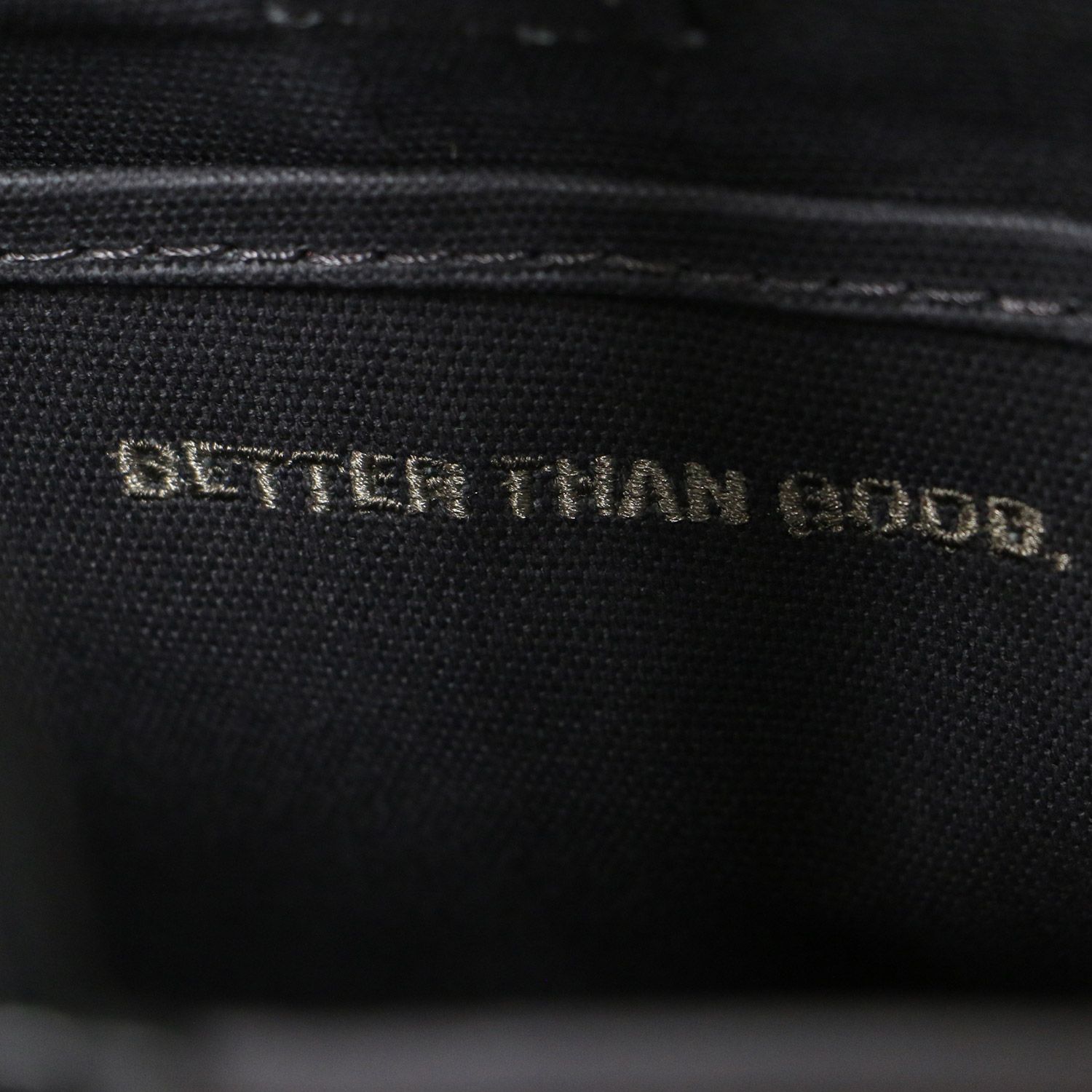 新品】BETTER THAN GOOD ベターザングッド バッグ グレー ブラック 