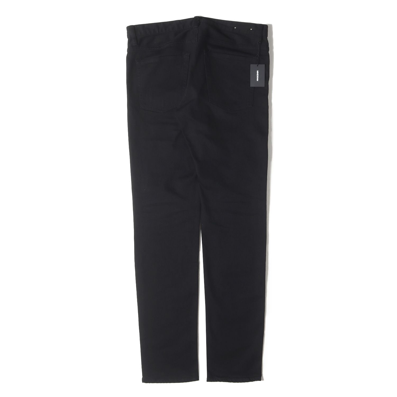 新品】MINEDENIM マインデニム パンツ ブラック 黒 サイズ:12 
