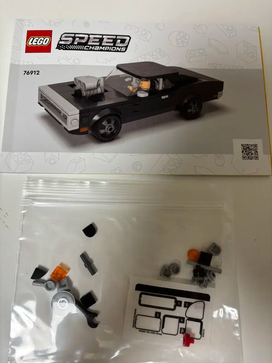 76912 LEGO スピード チャンピオン ワイルド ダッジ チャージャー