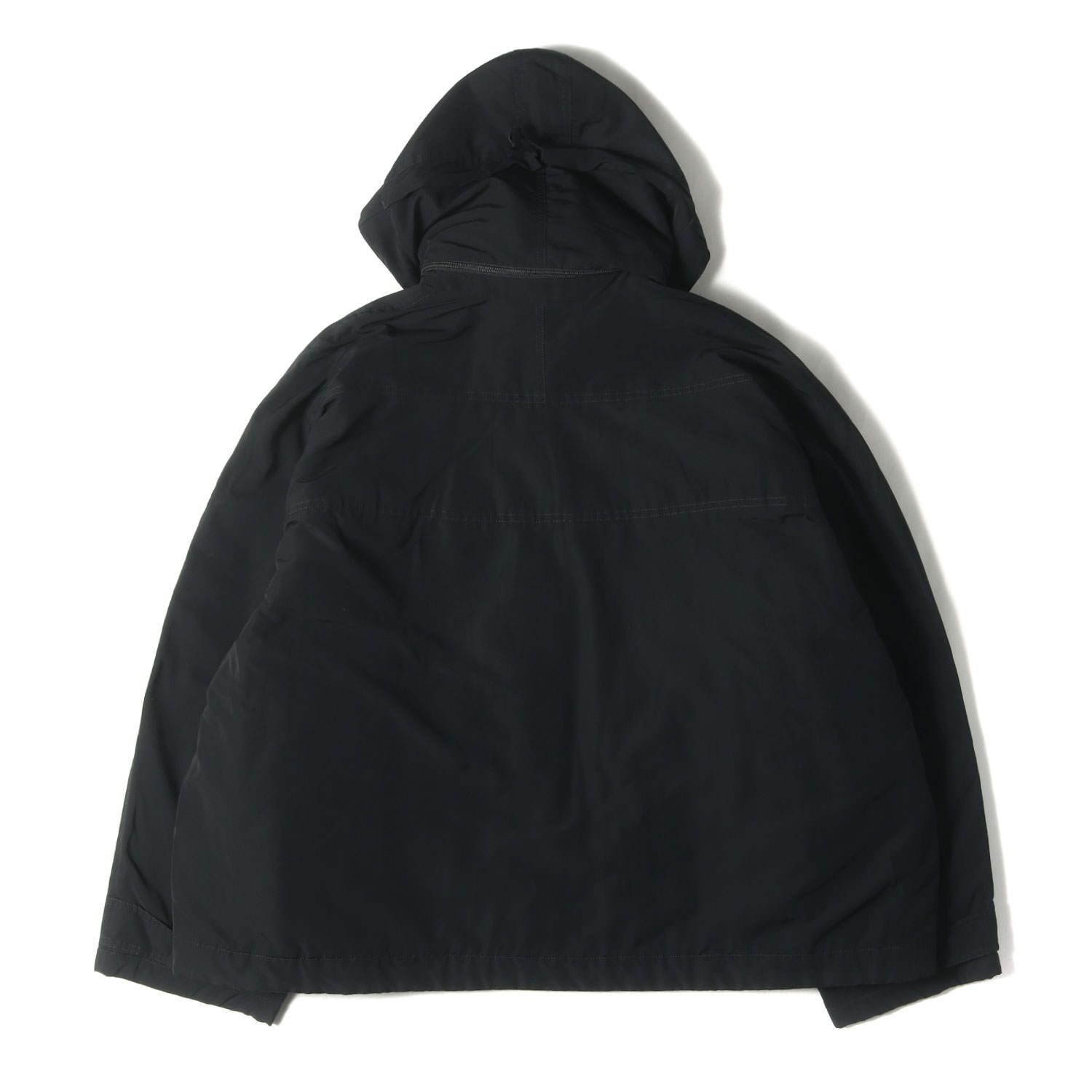 BALENCIAGA バレンシアガ ジャケット ブラック 黒 サイズ L 製造 アイコン キック パーカー ジャケット BB ICON KICK PARKA 704548 TMO17 アウター ブルゾン 上着 メンズ