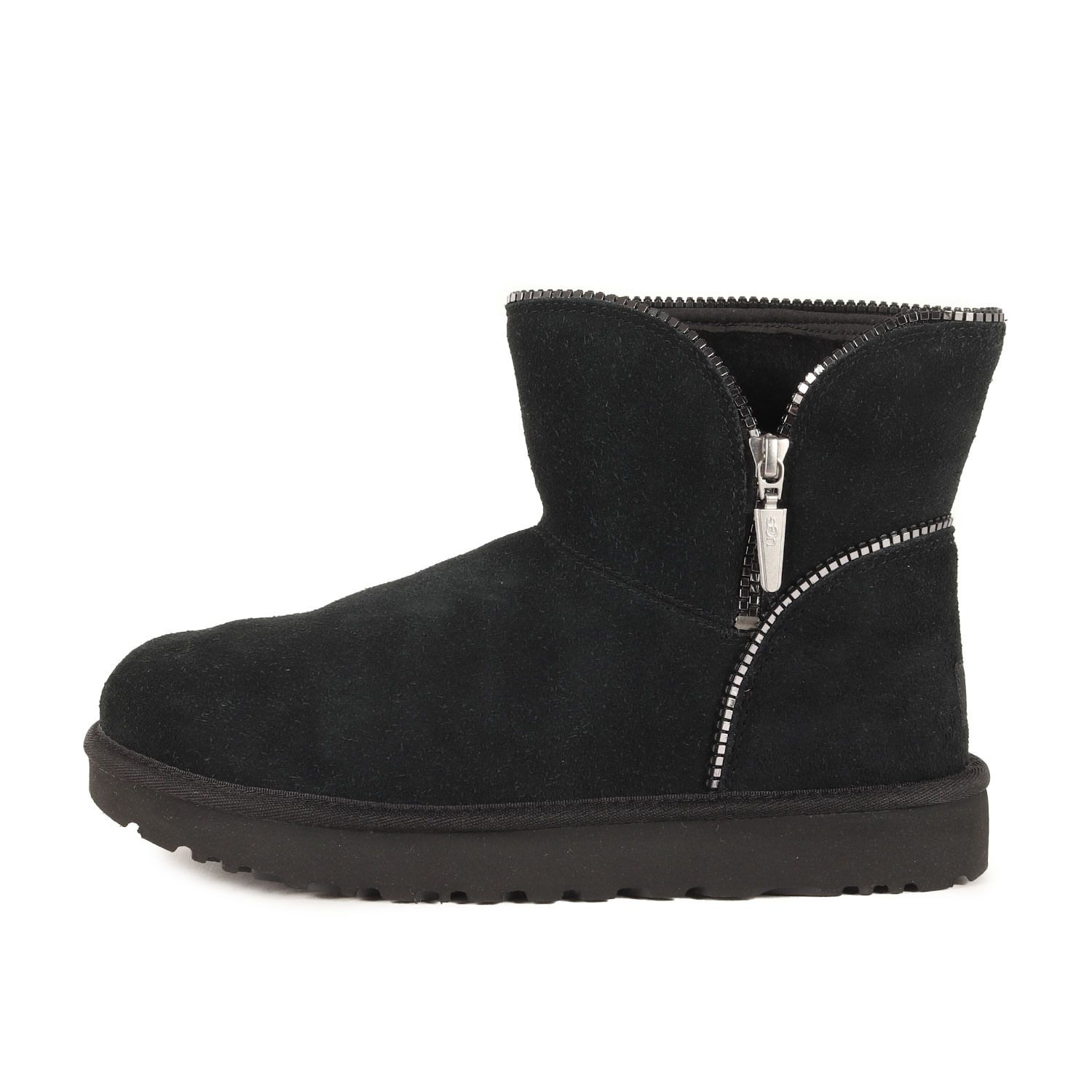 UGG アグ サイズ WMNS US9 26.0cm | ミニ フローレンス シープムートン ブーツ W Mini Florence | ブラック 黒 | ブランド シューズ 靴 レディース