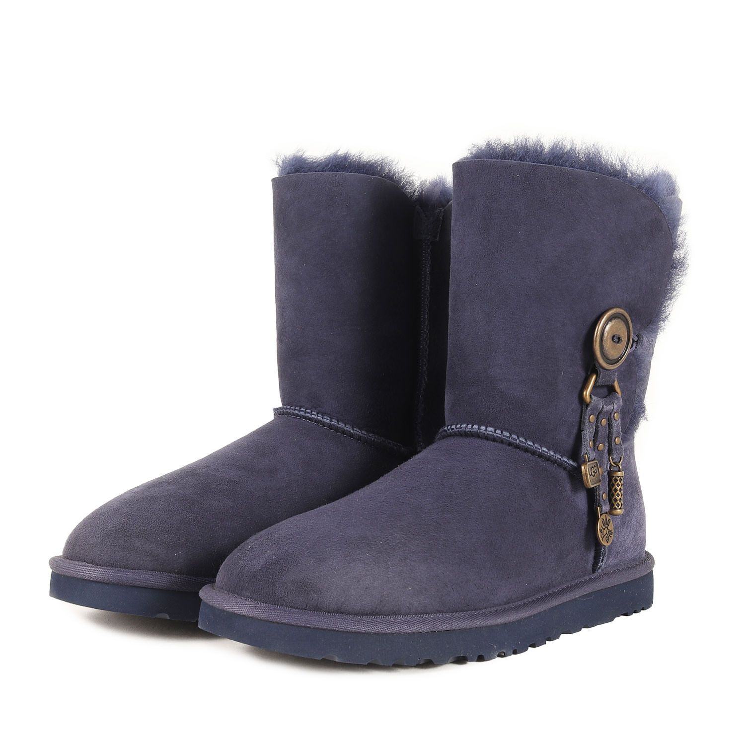 UGG アグ サイズ WMNS US7 24.0cm アザ シープムートン ブーツ W AZALEA ピーコート ブランド シューズ 靴 レディース