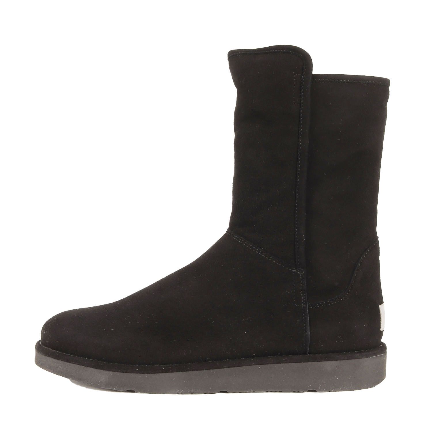 UGG アグ サイズ WMNS US8 25.0cm | アブリー ショート シープムートン ブーツ W ABREE SHORT | ブラック 黒 | ブランド シューズ 靴 | イタリア製 レディース