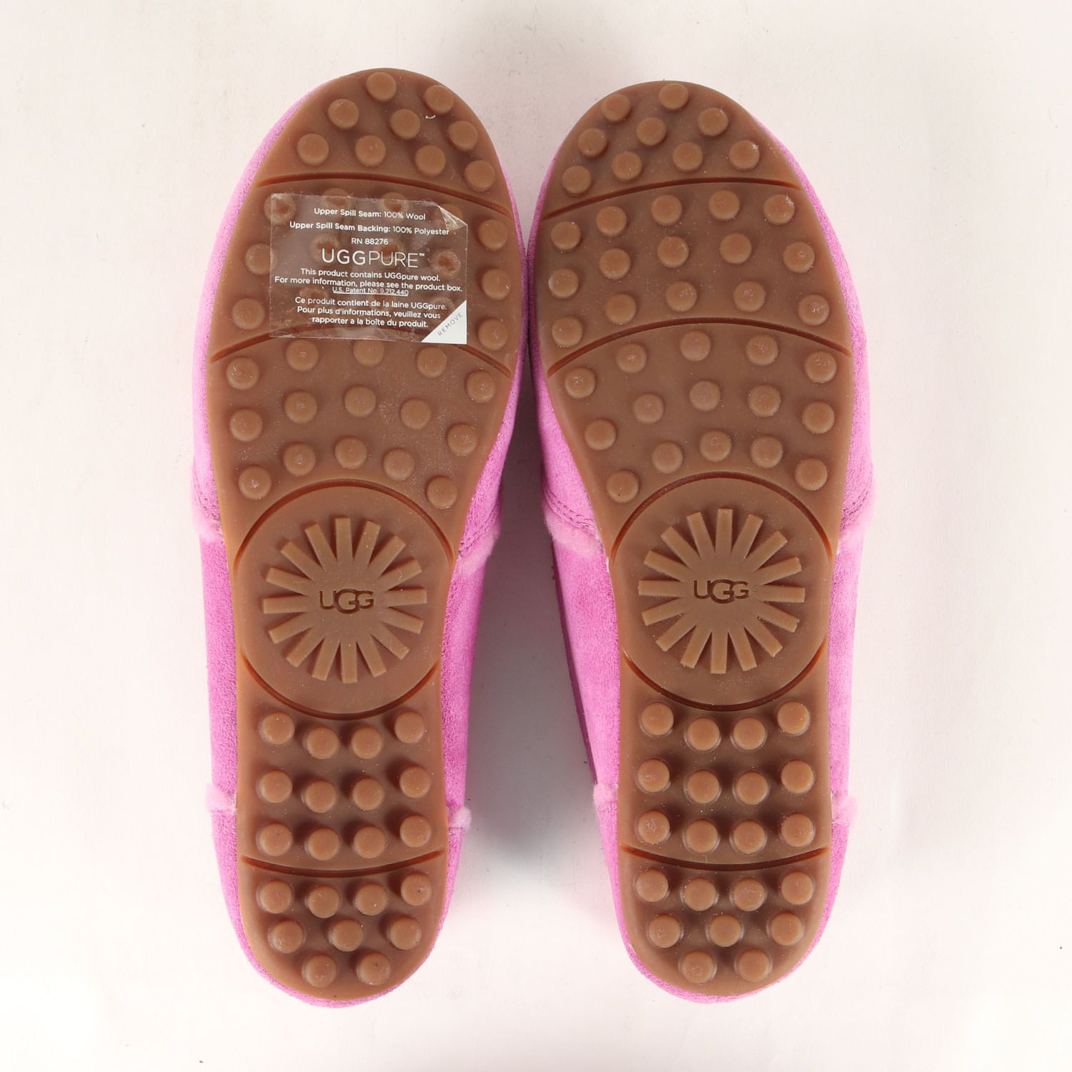  UGG アグ サイズ WMNS US 9 26.0 cm ヘイリー シープムートン モカシン ローファー W HAILEY マゼンタ ブランド シューズ 靴 レディース モカシン 靴