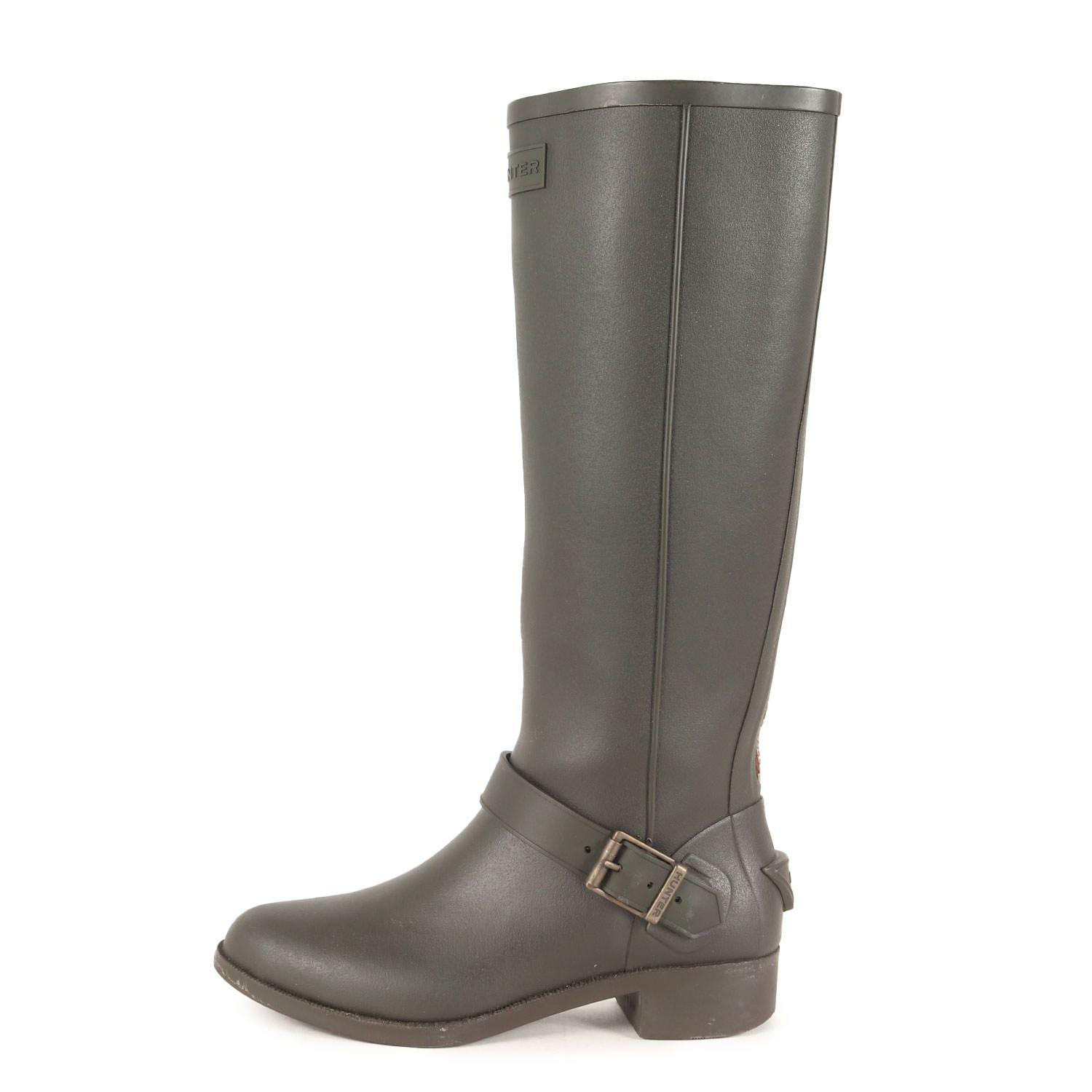 HUNTER ハンター サイズ US5 22～23cm | ラバー ロング レインブーツ BELSIZE MERCER | カーキ系 | ブランド シューズ 靴 長靴 レディース