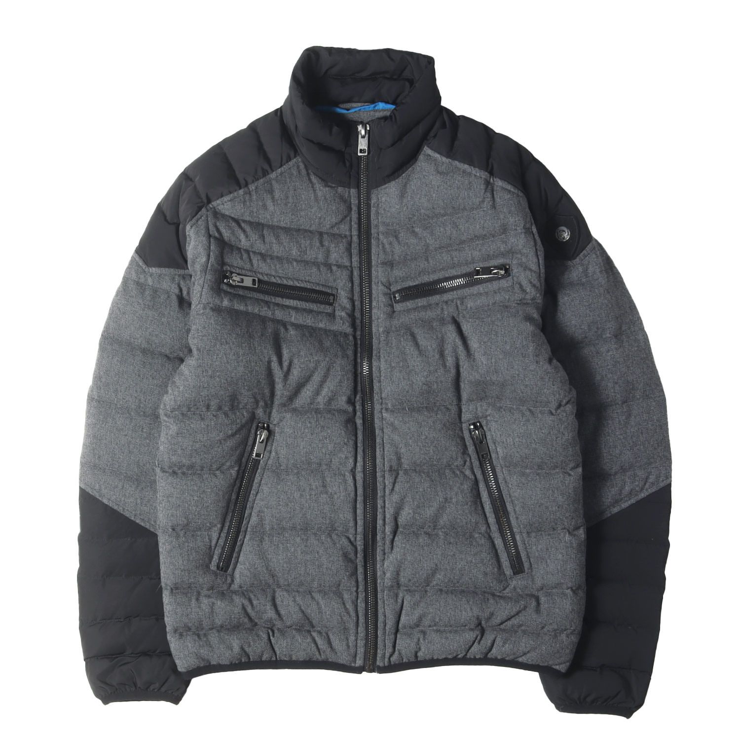 DIESEL ディーゼル ジャケット グレー ブラック サイズ:XL | 切替し