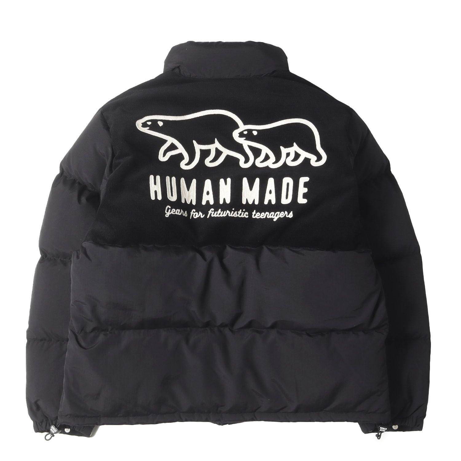 美品】HUMAN MADE ヒューマンメイド ジャケット ブラック 黒 サイズ:L