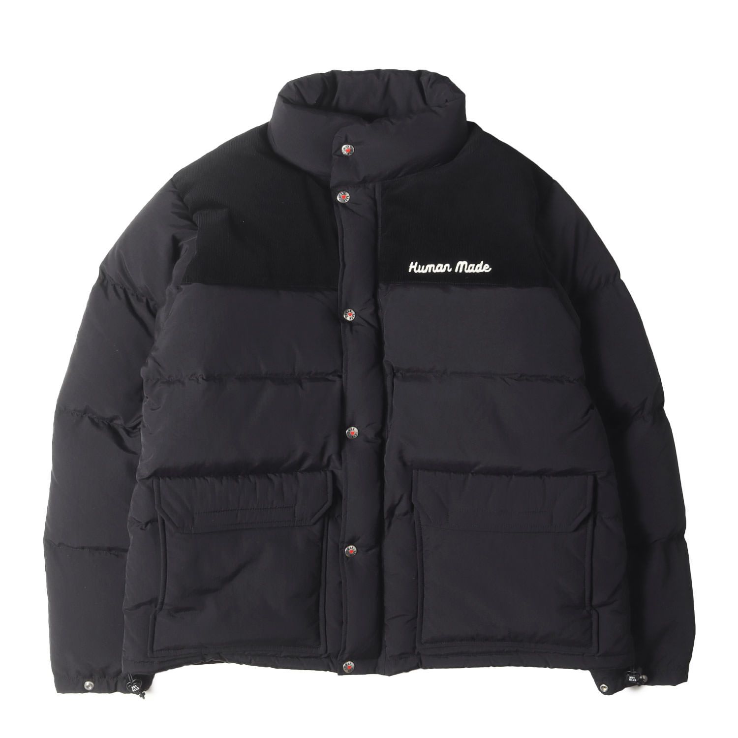 HUMAN MADE ブラック MA-1ジャケット XL アウターダウン 美品】HUMAN MADE ヒューマンメイド ジャケット ブラック 黒 サイズ:L