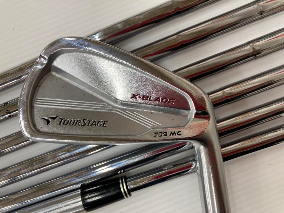 ツアーステージ X-BLADE 709 MC S200 ダイナミックゴールド アイアンセット ブリヂストン 最短