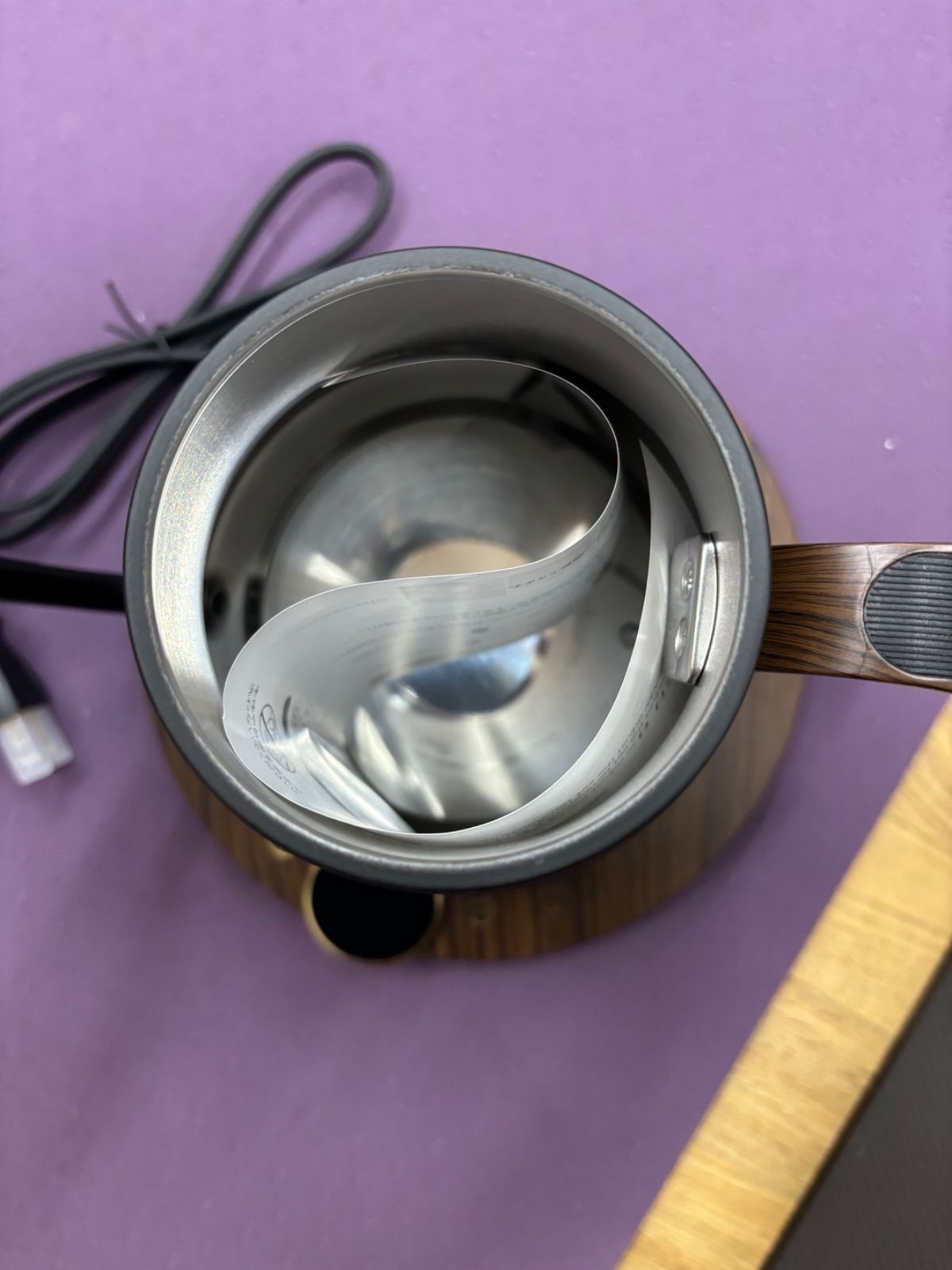 コーヒーケトル 1°C単位の精密調節