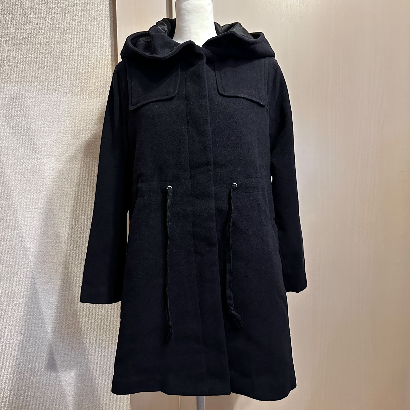 Snidel コート 黒 サイズフリー HR0330