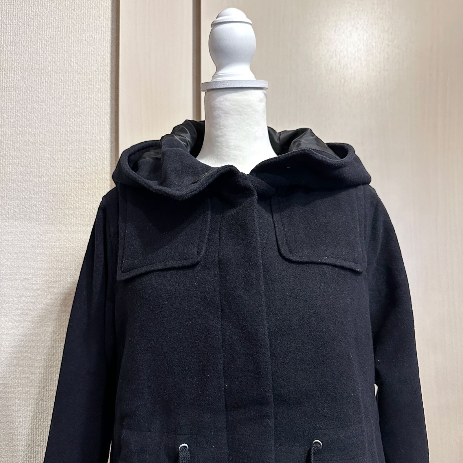 Snidel コート 黒 サイズフリー HR0330