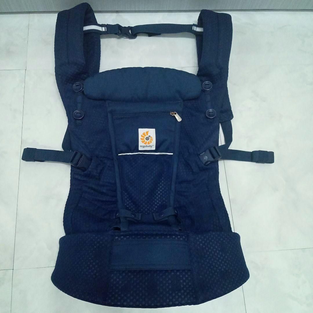エルゴベビー アダプトソフトフレックス メッシュ ミッドナイトブルー