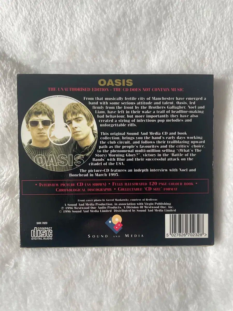 オアシス oasis インタビュー cd 写真集 オリジナル THE SOUND