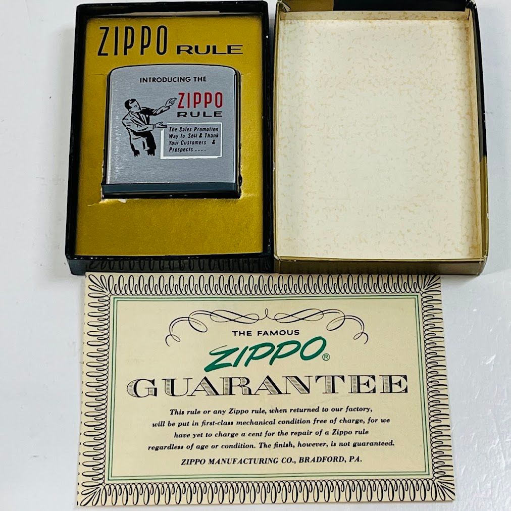 ♥ 米国ジッポー社製 ベルティ ZIPPO RULE イントロダクション 宣伝●メール便●代引き不可