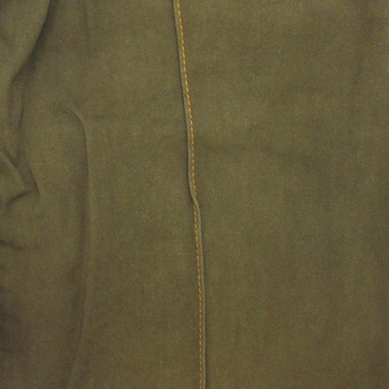 トリココムデギャルソン tricot COMME des GARCONS ステッチ コットン パンツ TH-PC04 AD2011 カーキ S DECORATOM_COM_BR