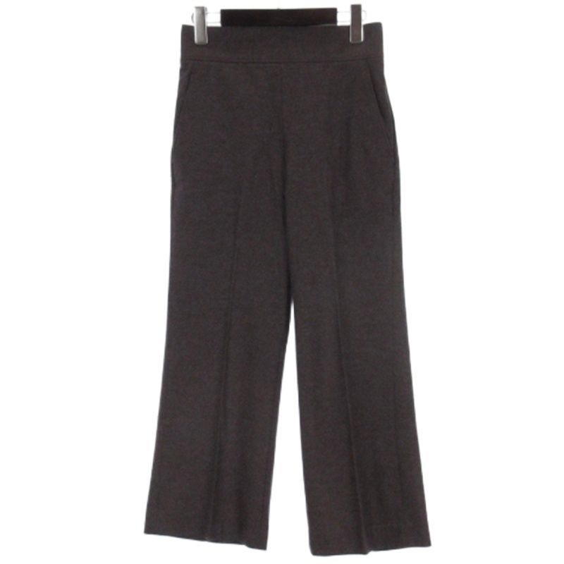 カオス CHAOS セミフ パンツ ウール混 グレー系 36