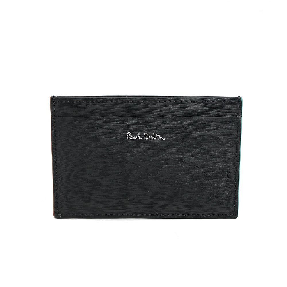 ポールスミス PAUL SMITH カードケース レザー ブラック マルチ ブランド おしゃれ 記念 プレゼント ギフト